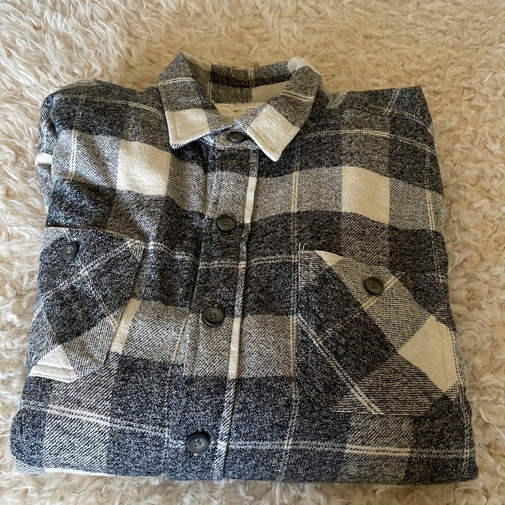 Mens sherpa flannel